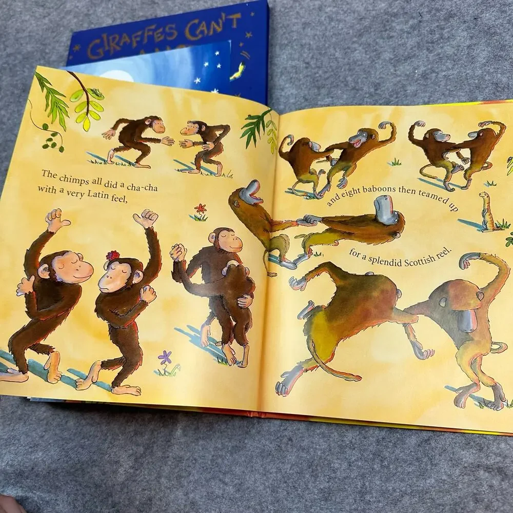 Giraffes Can't Dance Andreae Rees AUTOGRAPHED SIGNED Boxed Hardcover Deluxe Set